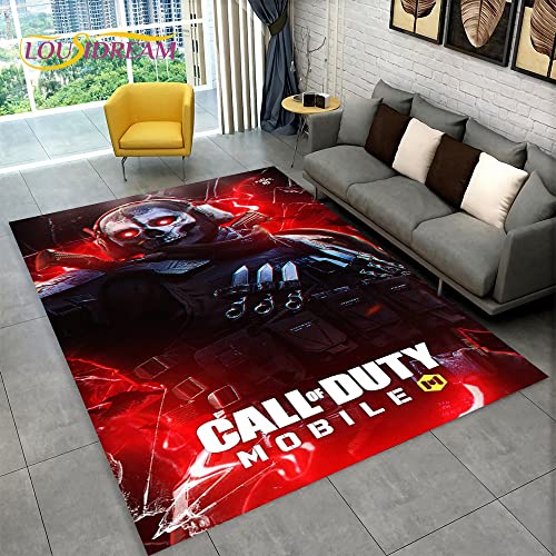 YZGAH Cod, Call of Duty Game, Alfombra De &Aacute;rea De Jugador, Alfombra para La Decoraci&oacute;n del Felpudo...