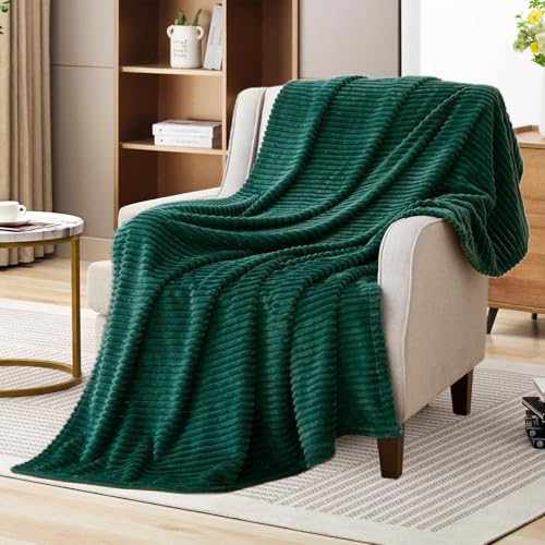 HETOOSHI Manta de Franela de Lana de Coral, una Variedad de tamaños y Colores, Tacto Suave y...