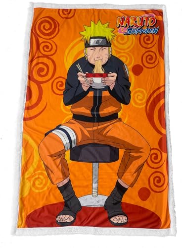 H&ocirc;madict Plaid Sherpa 100X150 CM Naruto Ramen