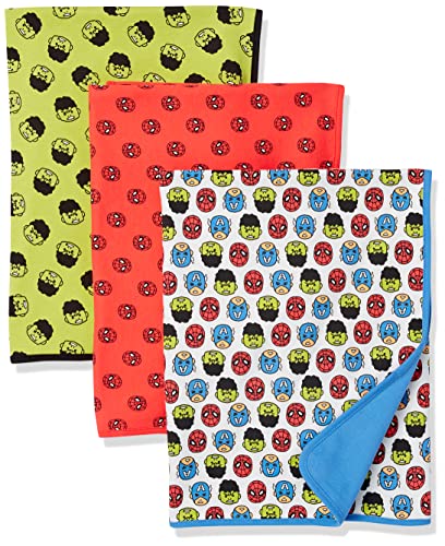 Amazon Essentials Disney | Marvel | Star Wars Mantas Ni&ntilde;o, Pack de 3, Paquete de 3 Amigos de...