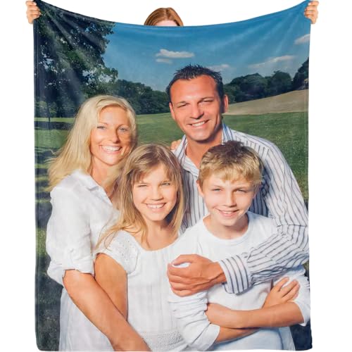 Bemaystar Manta Personalizada-Regalos Personalizados con Foto, Manta Sofa y Cama, Regalos Originales...