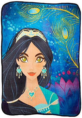 Disney 's Aladdin, Manta Micro Raschel Bliss, 46 x 60 Pulgadas, Multicolor
