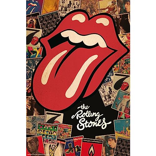 GB eye music The ROLLING STONES Póster collage (91,5 x 61 cm)
