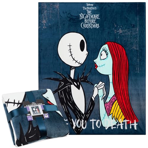 Disney The Nightmare Before Christmas Manta Polar Suave - Regalos C&oacute;modos (Multi)