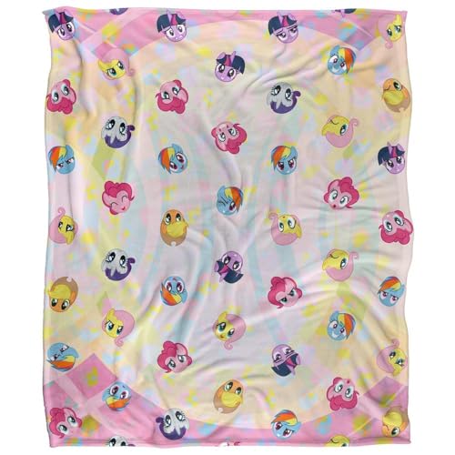 My Little Pony - Manta Dise&ntilde;o Cara (Talla &Uacute;nica) (Multicolor)