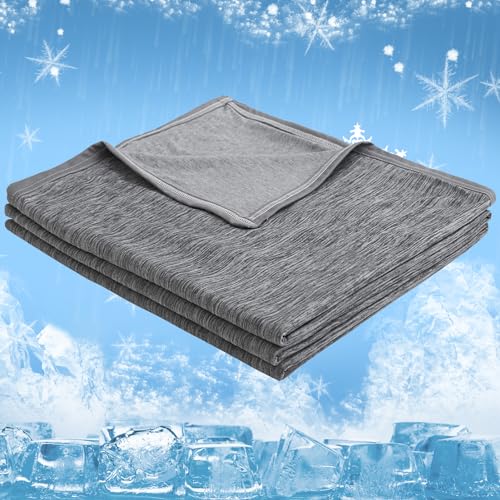 CHOSHOME Manta Verano con Fibra de Enfriamiento Japonesa ARC-Chill, Q-MAX 0.45 Manta Fina para Sof&aacute;...