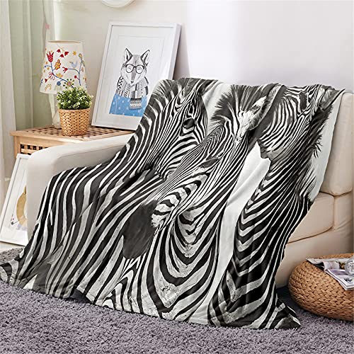 Fansu Manta de Franela Reversible, Microfibra Suave Acogedora y C&aacute;lida Manta Animal Estampado...