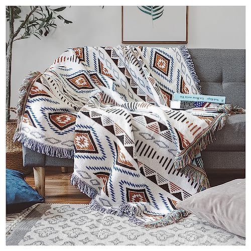 Czyminrout Manta de sof&aacute; con Borla, Manta de Punto para sof&aacute;, Manta de Cama, Manta de Estilo...