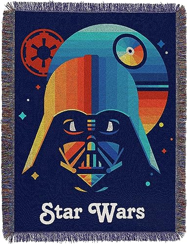 Northwest Star Wars Disney Moonrise - Manta Tejida para Tapiz, 48 x 60 Pulgadas, Multicolor