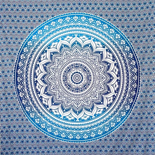 MOMOMUS Tapiz Mandala de Tela Multiusos XXL- Pareo/Esterilla/Toalla de Playa Grande Antiarena -...